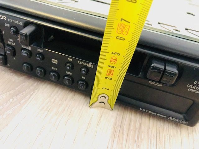 Oldtimer Pioneer KEH-3600 SDK Autoradio-Kassette /OVP/90 er ! in Schömberg