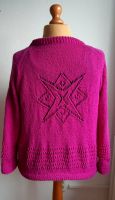 Damen Strickjacke Fuchsia Babymerino Gr. 42/44 Hessen - Offenbach Vorschau