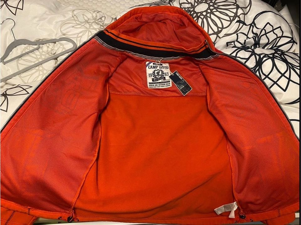 Jacke / Softshell / XL / neu von Camd David / orange in Greifswald