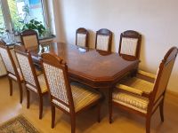 Wohnzimmertisch Antik mit Intarsien  + 8 Stühlen + 2 Sessel Essen - Essen-West Vorschau