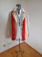 Damen Blazer 46 Jacke beige plus Fransen Schal Bayern - Anzing Vorschau