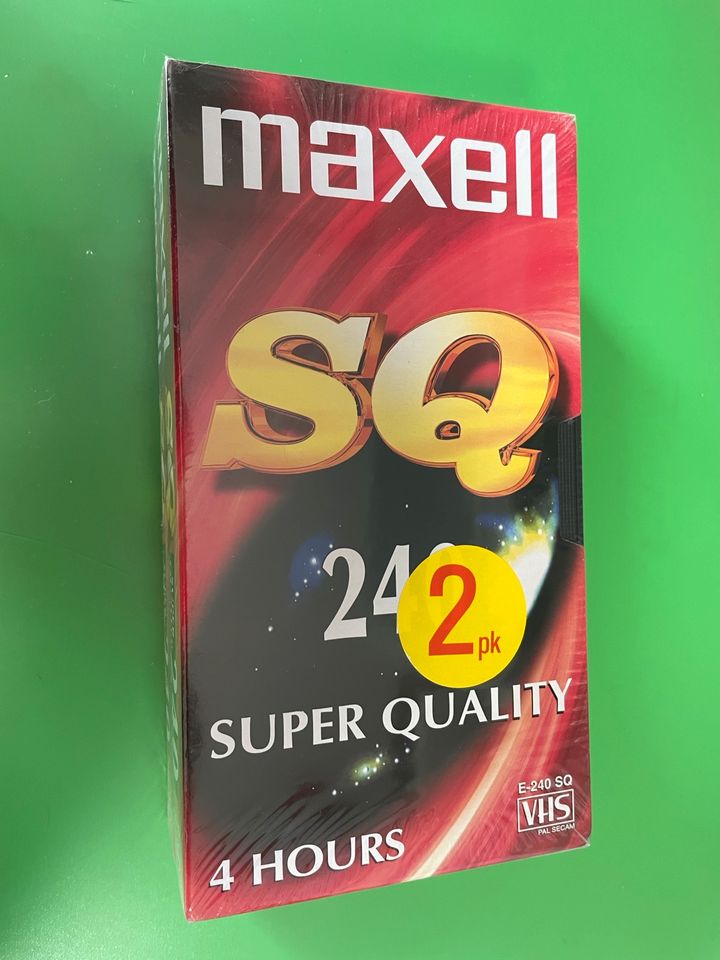 VHS Video Kassetten Maxell 240 SQ in Solms