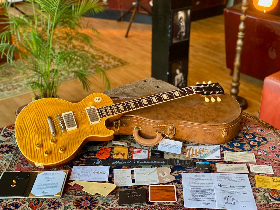 2023 Gibson Aged 1959 Les Paul "InPerry" Joe Perry Boneyard in Bocholt