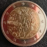 2 Euro Sondermünze Deutschland 2019 30 Jahre Mauerfall D München Sachsen - Freiberg Vorschau
