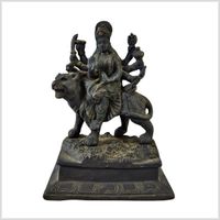 Alte Durga Statue auf Tiger 1,4kg 16,5cm Hamburg-Mitte - Hamburg Billbrook Vorschau