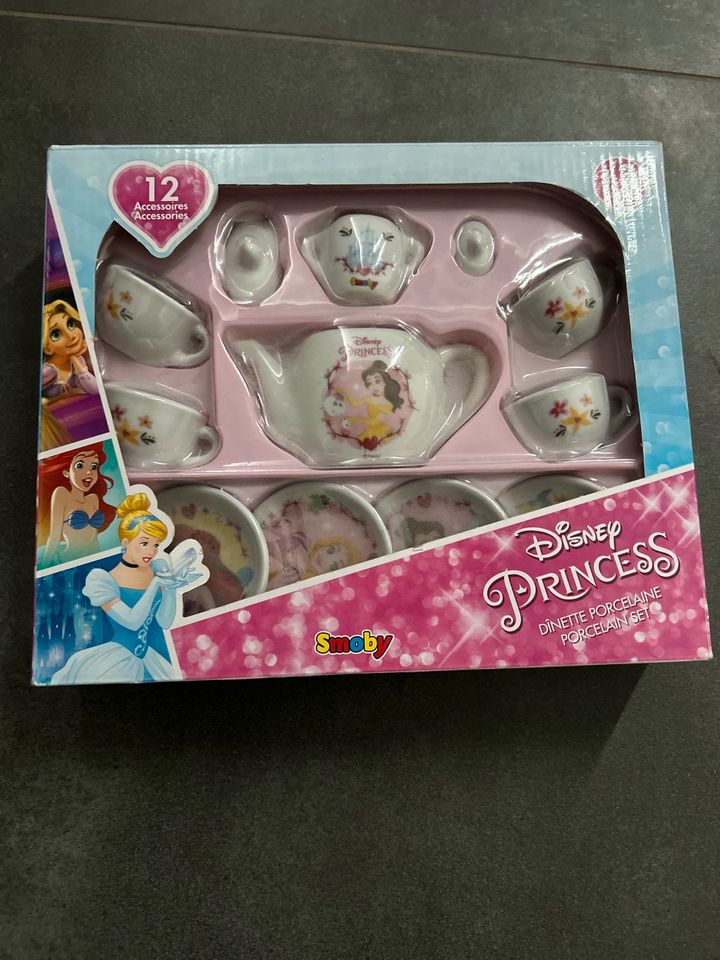 Mädchen Kinder Küche Kaufladen Tee Set Disney Prinzessin in Heinsberg