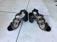 Sandalen von Prada Gr. 37 echtes Leder schwarz Nordrhein-Westfalen - Haltern am See Vorschau