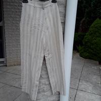 Wunderschöne, beige-hellbraun gestreifte, weite ZERO Hose Gr.36 Schwerin - Schelfstadt Vorschau
