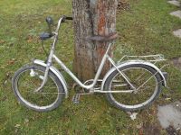 Fahrrad Kinderfahrrad Blitz DDR alt 20" silber Sachsen - Wildenfels Vorschau