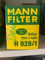 Ölfilter MANN FILTER H 928/1 Baden-Württemberg - Fellbach Vorschau