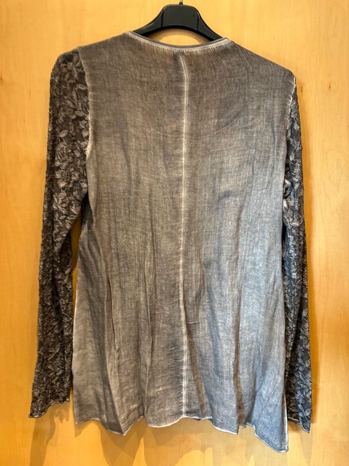 Tredy Tunika Shirt Taupe Spitze 40 Neu mit Etikett in Minden