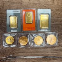 Feingold 1oz Krügerrand, Maple Leaf, Goldbarren Heraeus Degussa Nordrhein-Westfalen - Bad Salzuflen Vorschau