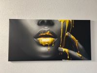 *muss weg* Leinwand Bild schwarz/weiß Gold Frau 60x120cm Baden-Württemberg - Bad Säckingen Vorschau