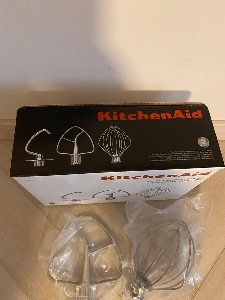 NEU: Original Kitchenaid Edelstahl: Flachrüher in Tiefenort