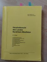 Lehrbuch Haushaltsrecht des Landes NRW, 29. Auflage Nordrhein-Westfalen - Ascheberg Vorschau