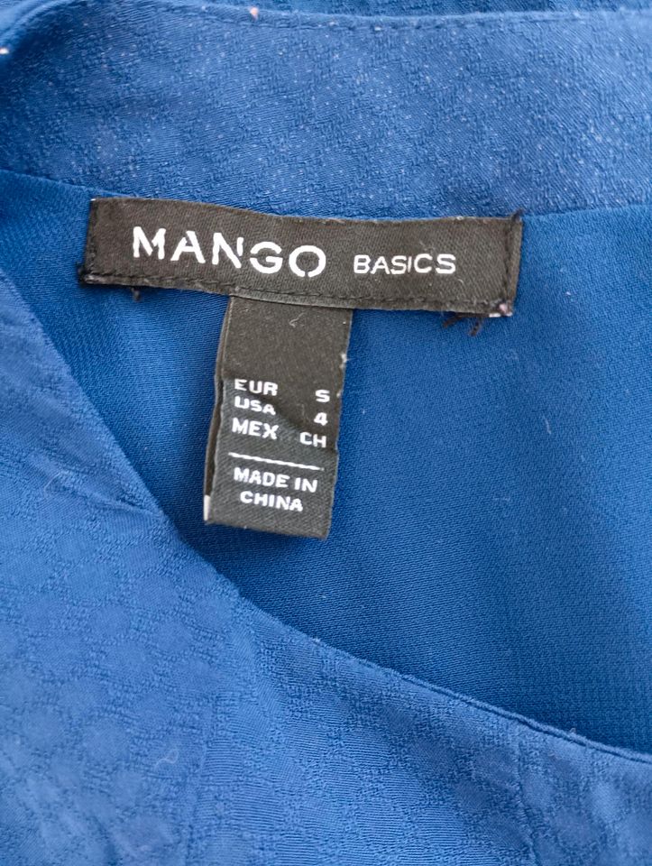 Kleid Hängerchen A-Linie von mango Gr S royalblau in Bergkirchen