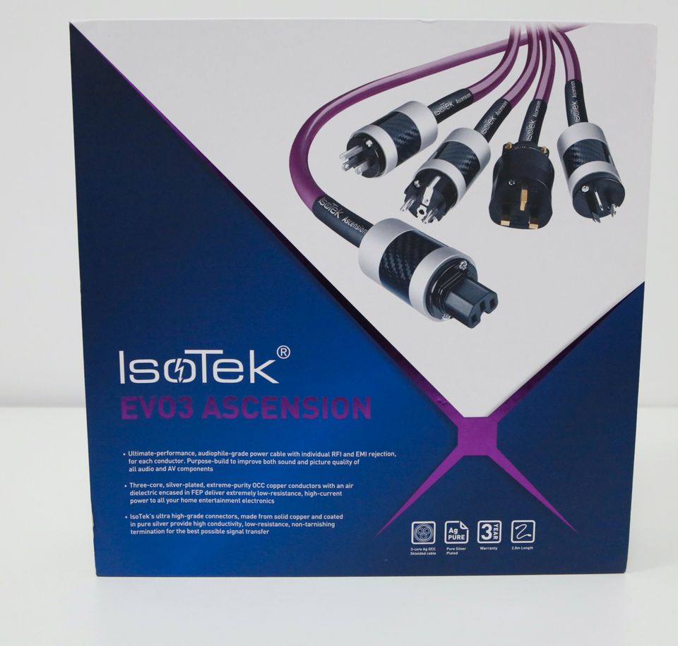 ISOTEK EVO3 ASCENSION C19 High-End Netzkabel 2,0m in Pforzheim