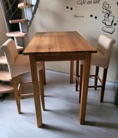 Bistro Holztisch mit passenden Barhockern Hessen - Bad Wildungen Vorschau