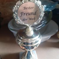 DEKO POKAL "BESTER FREUND DER WELT " MARMOR SOCKEL Nordrhein-Westfalen - Dülmen Vorschau