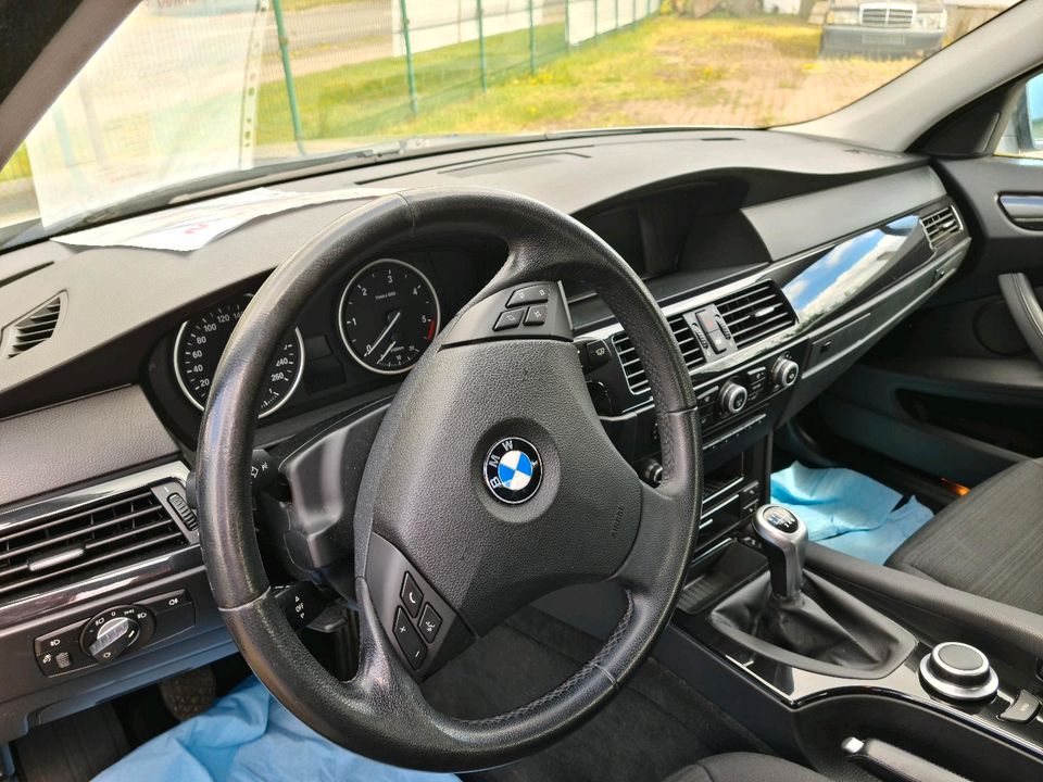 BMW 520D- 177 PS- HU/AU NEU- 6l Durchschnittsverbrauch in Plau am See