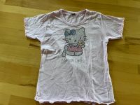 Hello Kitty T-Shirt Shirt Pailletten Katze 128 Rosa Rose Hamburg Hessen - Großenlüder Vorschau