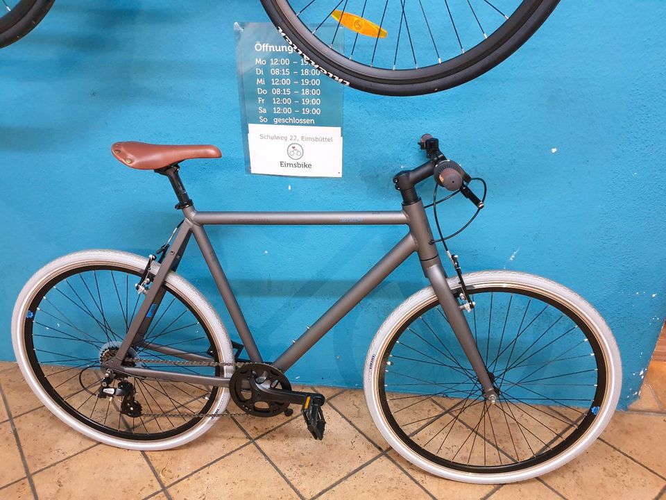 EIMSBIKE ☆ Singlespeed AB 395€ ☆ STAHLRENNER Crossrad Speedbike in Hamburg