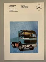 Mercedes Technisches Konzept 3 Achs Pritschenwagen Oldtimer LKW Niedersachsen - Velpke Vorschau