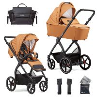 Gesslein FX4 Swing - 2in1 Kinderwagen-Set - Design 453453 - inkl. Panorama Lyx Babywanne + Sportsitz Swing + Wickeltasche + Zubehör - NEU Hessen - Fulda Vorschau