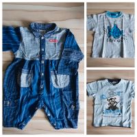 3tlg. Sommer Kleidung Gr. 92 blau Baumwolle Jumpsuit Tshirt Nordrhein-Westfalen - Bergisch Gladbach Vorschau