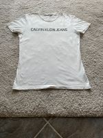 T-Shirt, Calvin Klein, Herren, weiß, Gr. M Hessen - Glashütten Vorschau