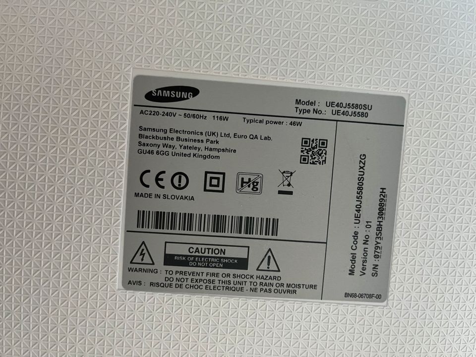 Samsung TV in Bad Nauheim