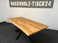 NEU Eiche Tisch Baumkante Baumtisch Esstisch 160x80 Spidergestell Nordrhein-Westfalen - Königswinter Vorschau