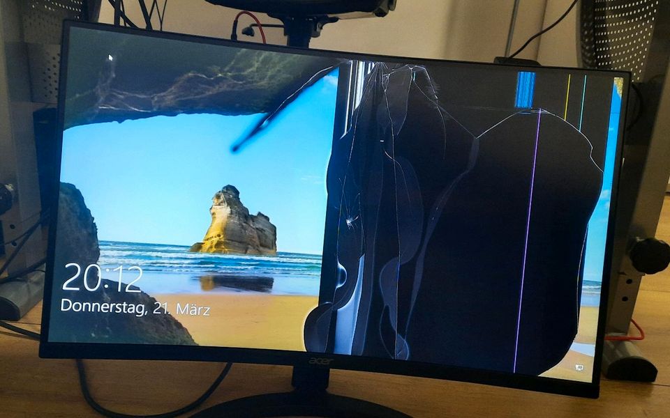 Monitor Acer Full HD 27 , 69 cm  / ED273 in Bedburg