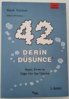 42 Derin Düsünce - Mark Vernon4 - türkisches Buch Baden-Württemberg - Heilbronn Vorschau