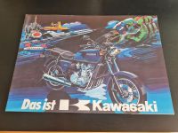 Kawasaki Programm Prospekt original top Zustand deutsch Z1300 Nordrhein-Westfalen - Schloß Holte-Stukenbrock Vorschau