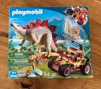 Playmobil 9432 Forschermobil mit Stegosaurus Sachsen - Machern Vorschau