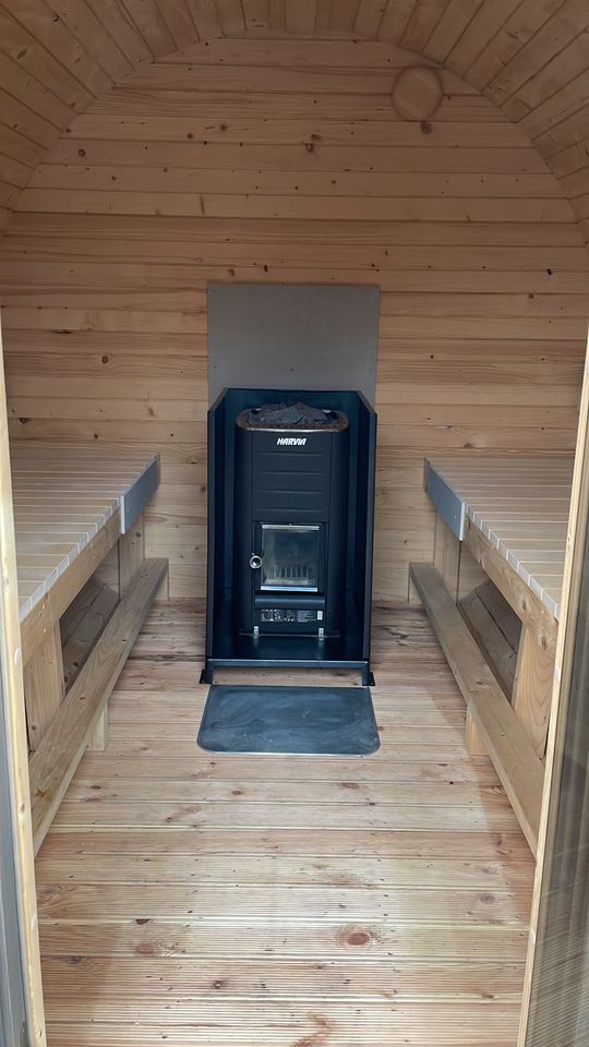 Sauna mobil auf Anhänger sofort verfügbar mit Holzofen in Wandlitz