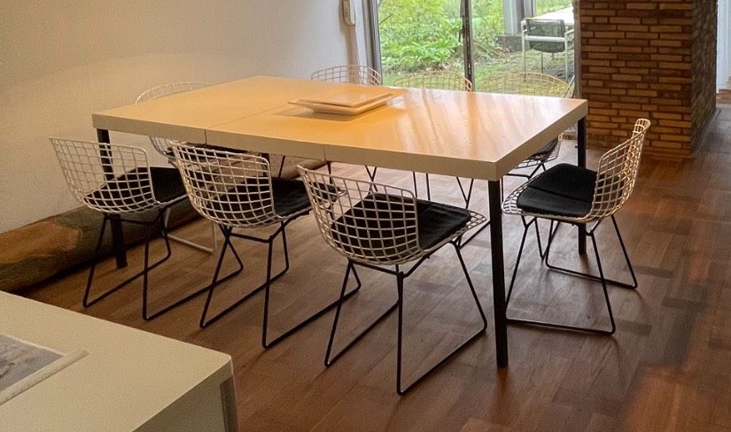 Harry Bertoia Wire chair Stuhl 9 Stück 60er Knoll International in Solingen