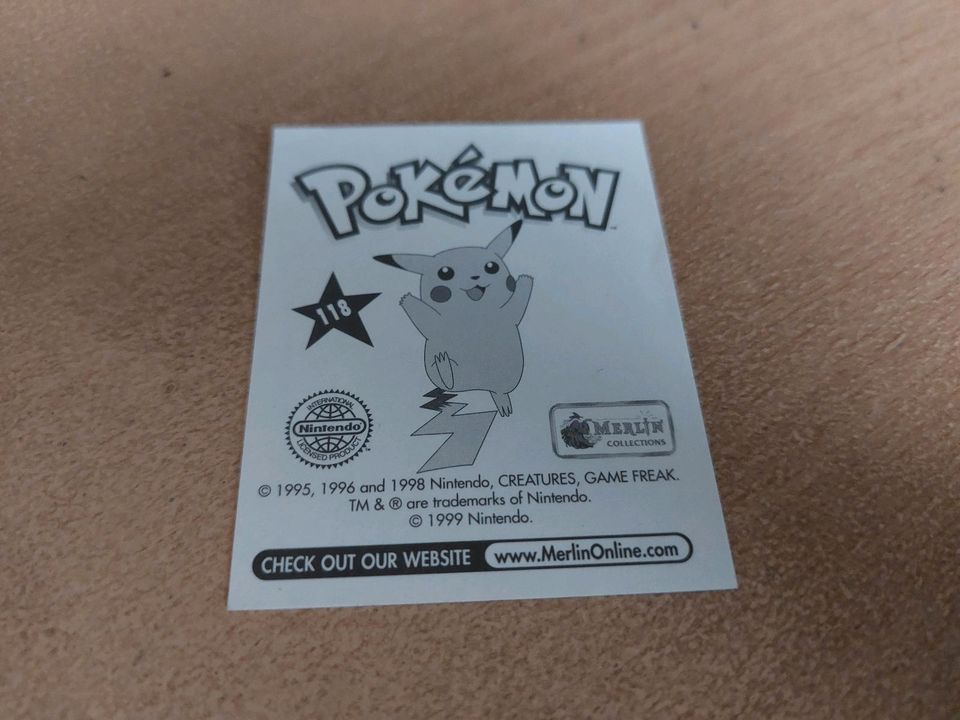 Pokemon Karten und Sticker aus den 90er in Spenge