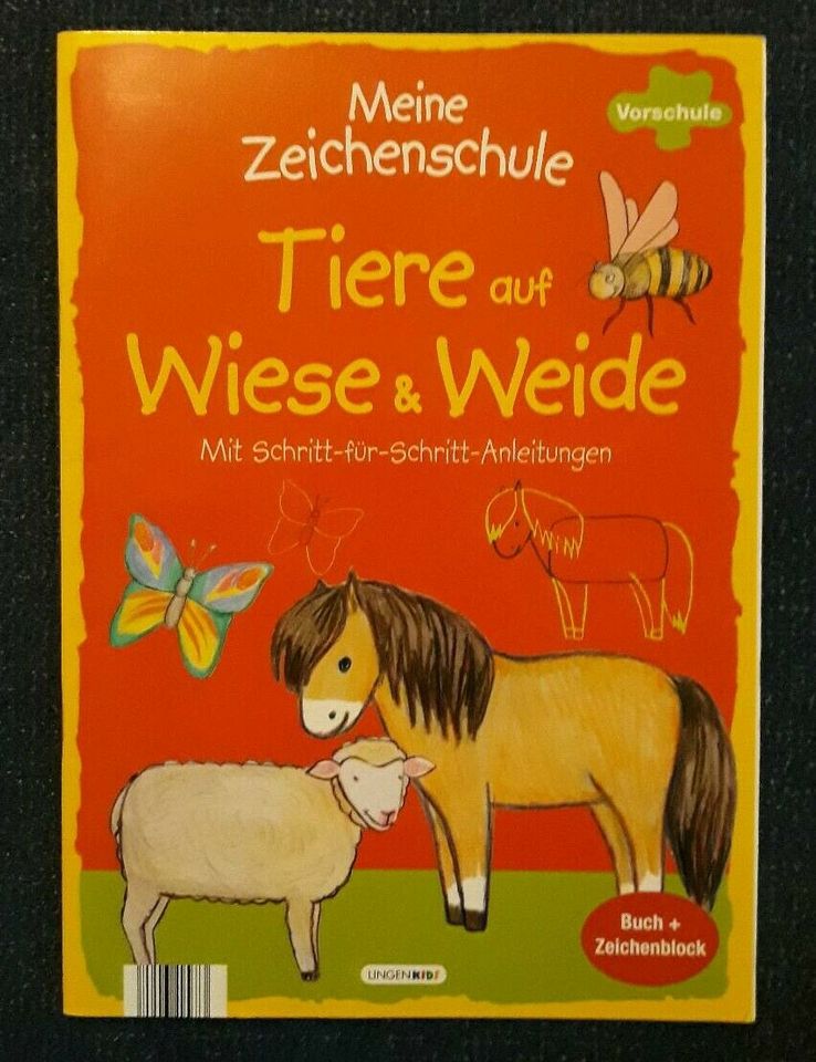 Meine Zeichenschule Tiere auf Wiese & Weide in Wriedel