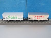 2 gedeckte Güterwagen (Tuborg + Carlsberg) Spur TT von BTTB Sachsen-Anhalt - Magdeburg Vorschau