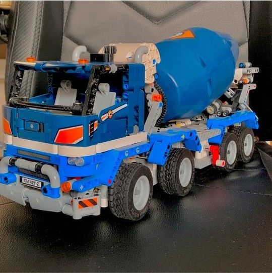 Zusammengebauten Betonmischer von Legotechnic in Emsdetten