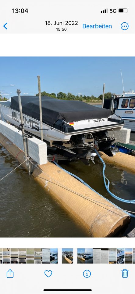 Lift - Bootslift - Boatlift - Schnellboot - Hebeanlage - Lifter in Hanstedt