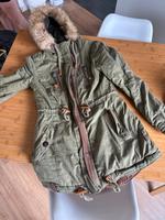 Parka Mantel Naketano Gr. S khaki Hessen - Echzell  Vorschau