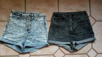 High Waist Shorts kurze Hose Jeans Hotpants XS 164 170 Hessen - Bad Orb Vorschau