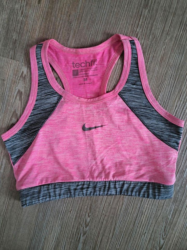 Sport BH top, bustier,  gr S, pink. Grau in Münchberg