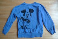 blaues Sweatshirt Mickey Maus Größe 128 Niedersachsen - Oldenburg Vorschau