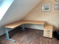 Schreibtisch Ecktisch 200 x 180 cm mit Rollcontainer Hessen - Bruchköbel Vorschau