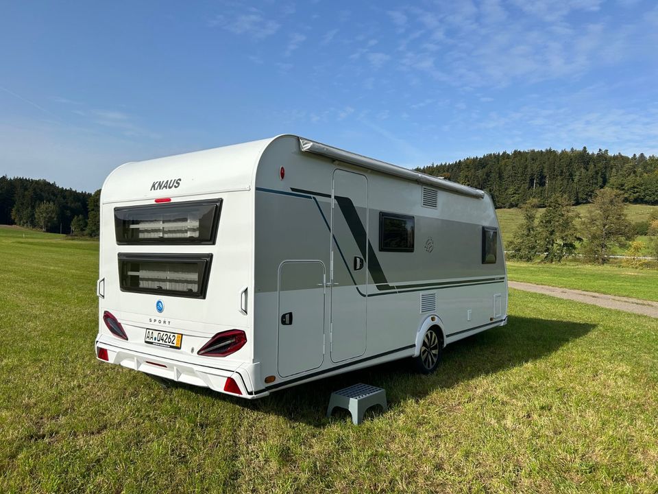 Wohnwagen KNAUS SPORT 540 FDK mit Klima und Mover Mieten / Leihen in Ruppertshofen