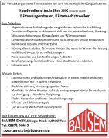 Kundendiensttechniker SHK (m/w/d) Kälteanlagenbauer, Kältemechatr Bayern - Zeilarn Vorschau